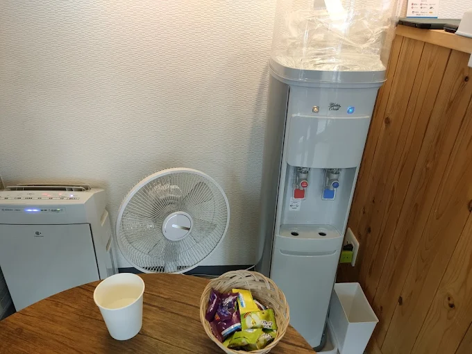 待合室にある備品